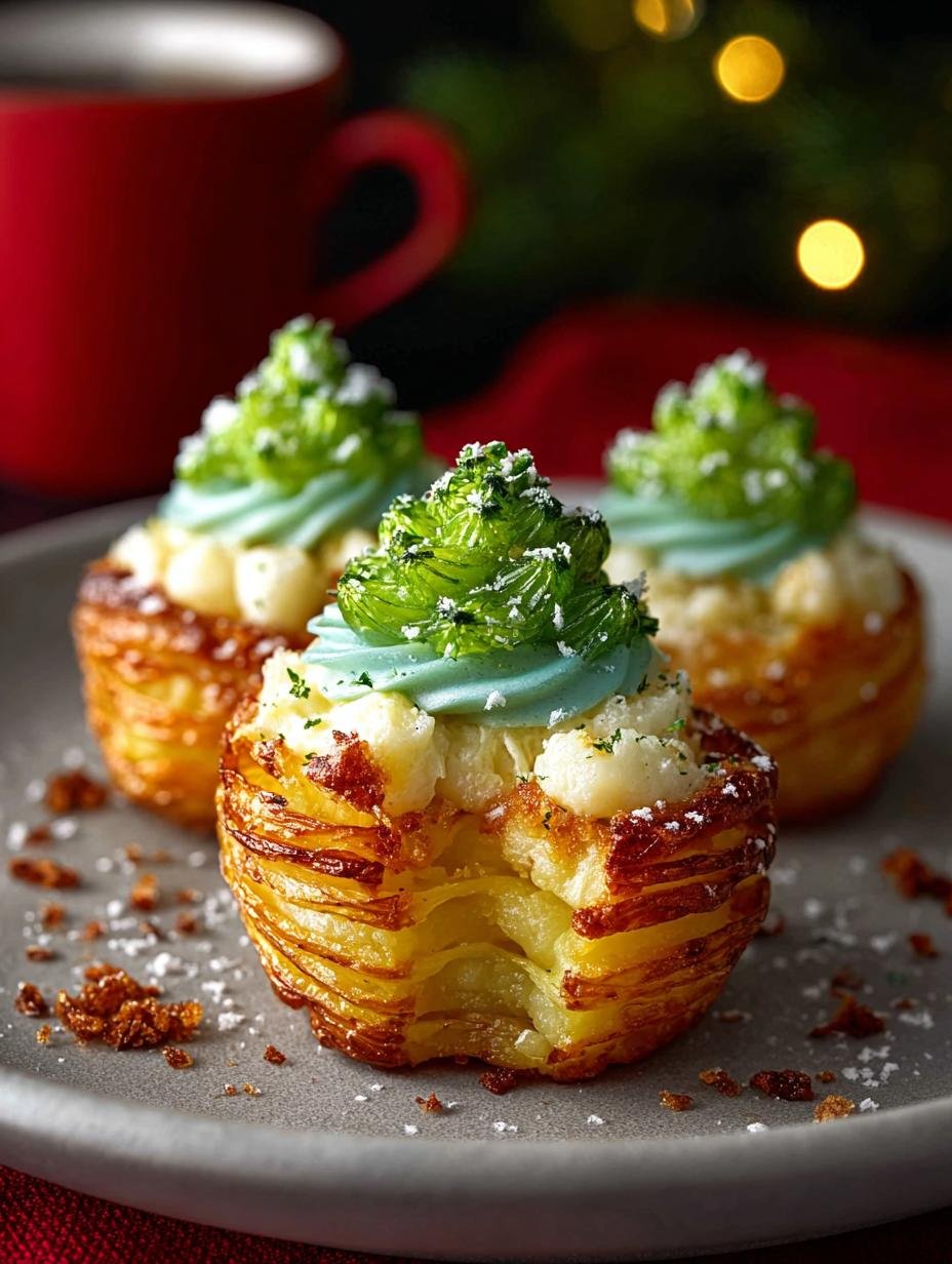 Christmas Tree Potato Mini Quiches: A Festive Delight - Christmas Tree Potato Mini - additional detail