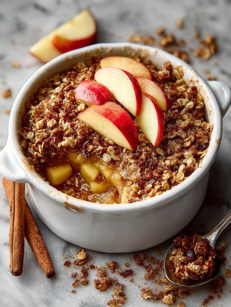Cinnamon Apple Baked Oatmeal