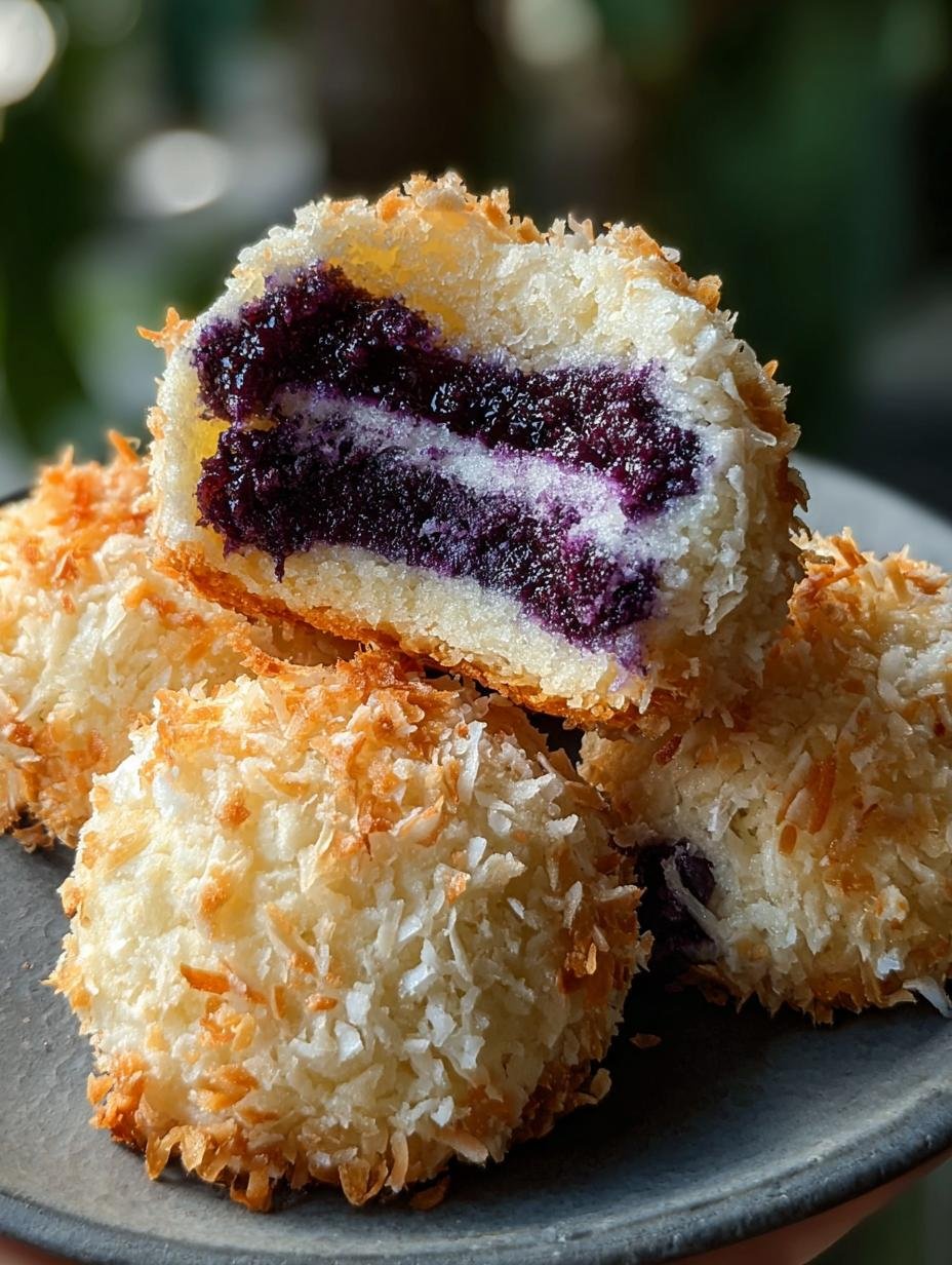 Coconut Ube Besito Cookies: 5 Tropical Treats to Savor - Coconut Ube Besito Cookies - main visual representation