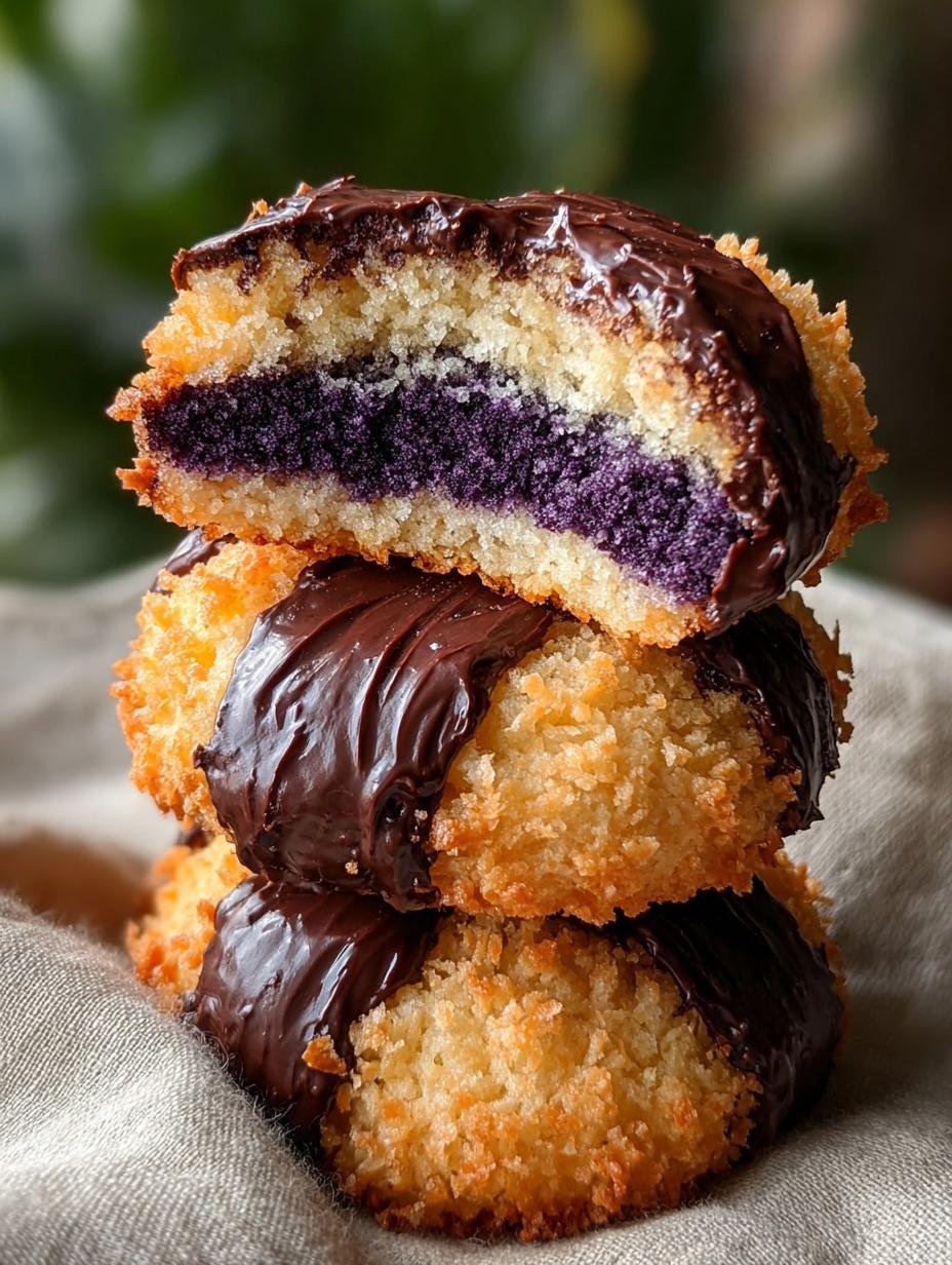 Coconut Ube Besito Cookies: 5 Tropical Treats to Savor - Coconut Ube Besito Cookies - additional detail