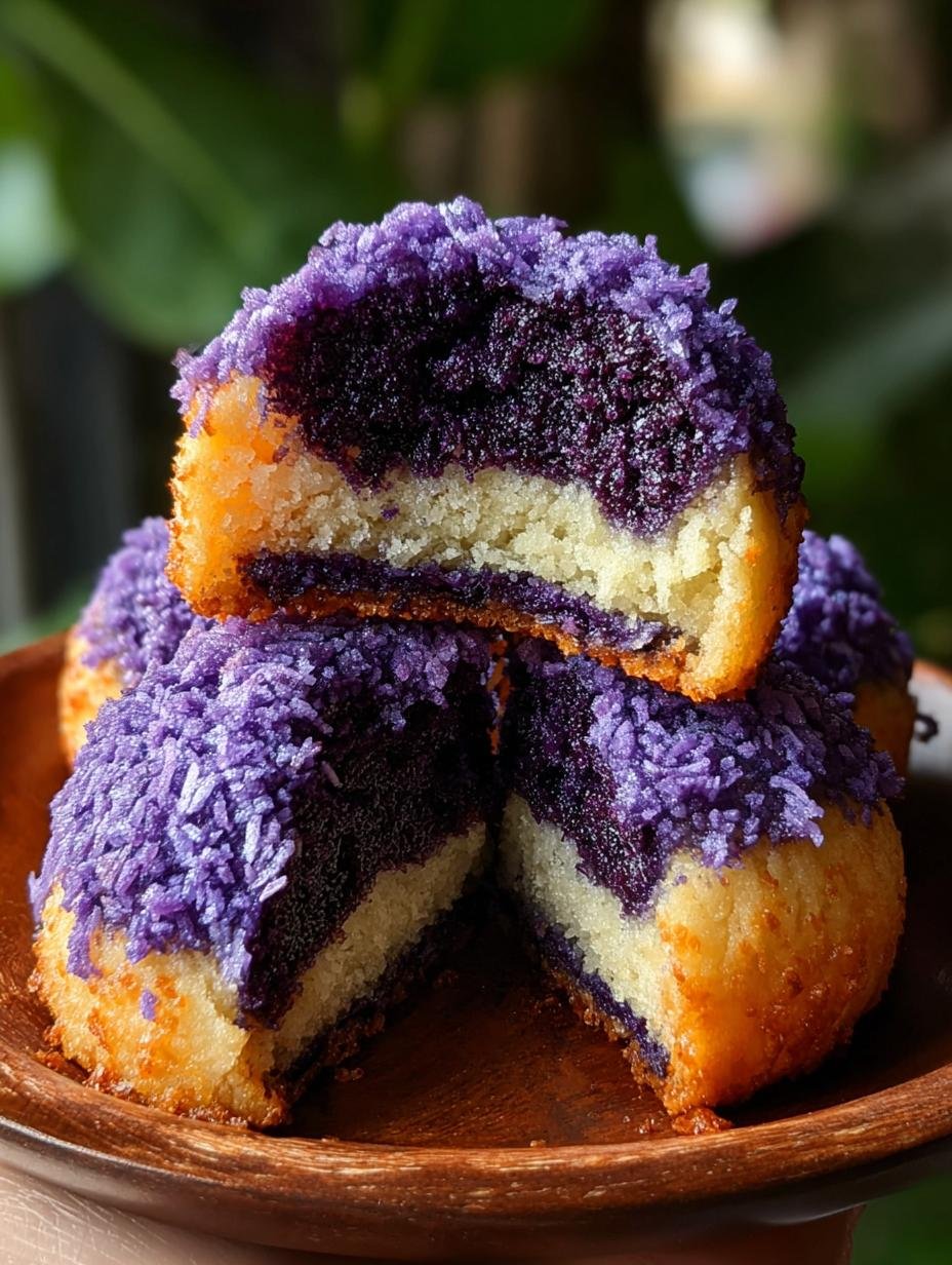Coconut Ube Besito Cookies