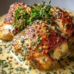 Creamy Garlic Chicken Thighs