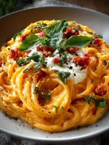 Creamy Red Pepper Pasta