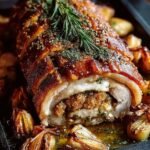 Crispy Porchetta with Almond