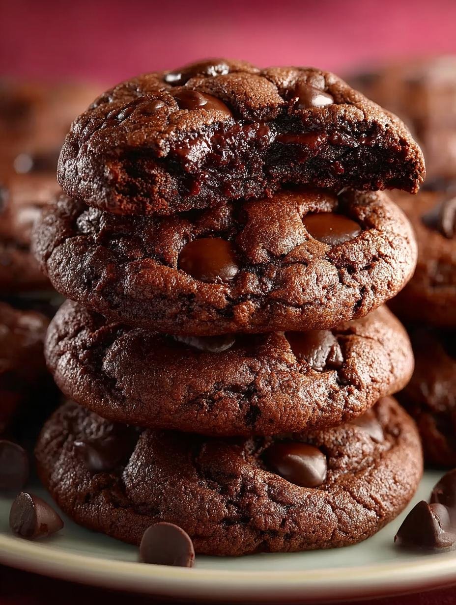 Double Chocolate Chip Cookies: 10 Reasons to Indulge - Double Chocolate Chip Cookies - additional detail
