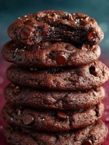 Double Chocolate Chip Cookies