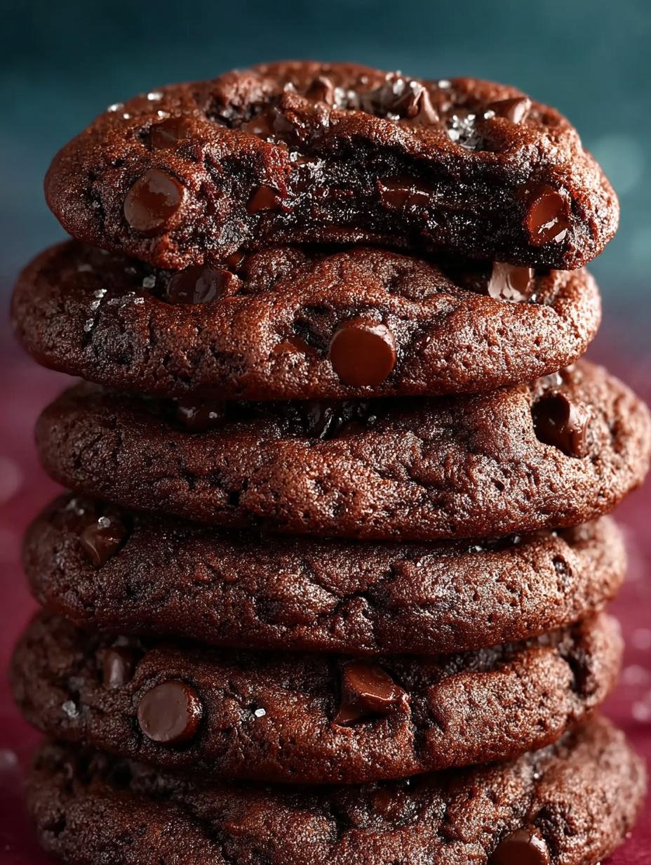 Double Chocolate Chip Cookies