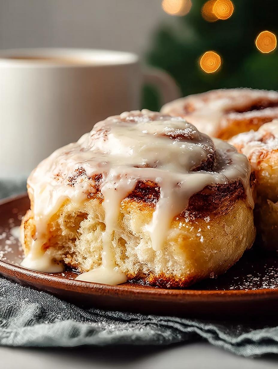 Irresistible Eggnog Cinnamon Rolls for Cozy Mornings - Eggnog Cinnamon Rolls - additional detail
