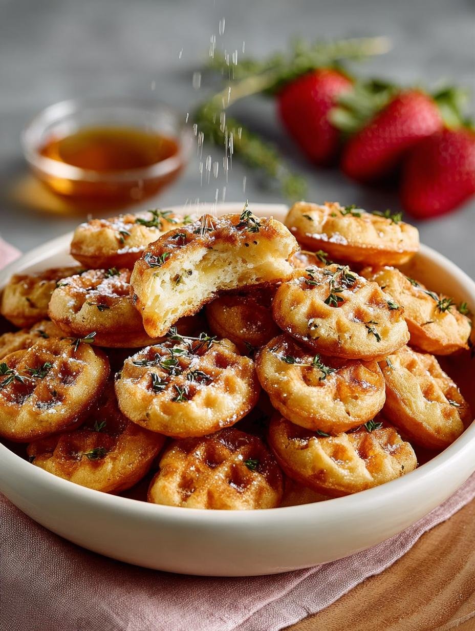 Delicious Eggnog Waffles for Holiday Mornings 3 Delicious Eggnog Waffles for Holiday Mornings - Eggnog Waffles - additional detail