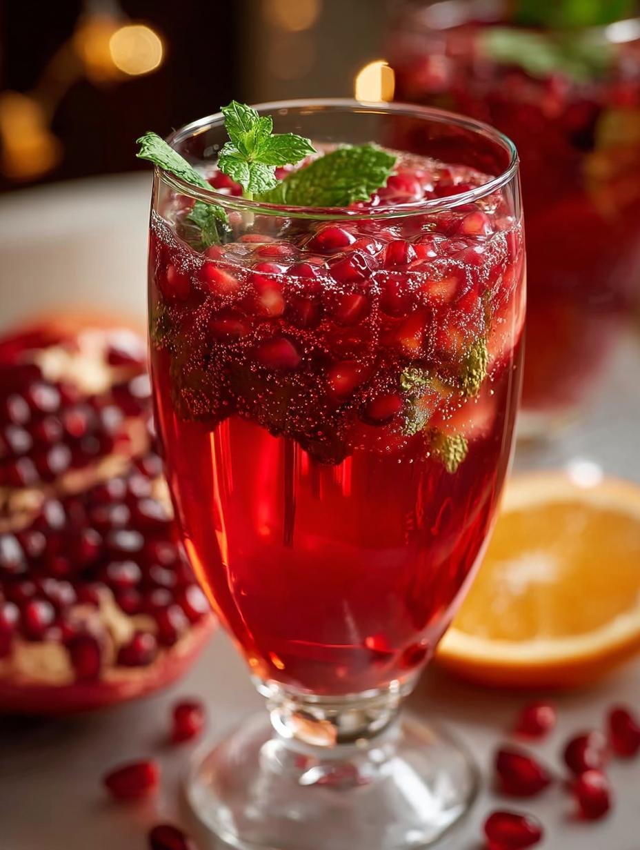 Festive Christmas Punch Refreshing for Holiday Cheer - Festive Christmas Punch Refreshing - main visual representation