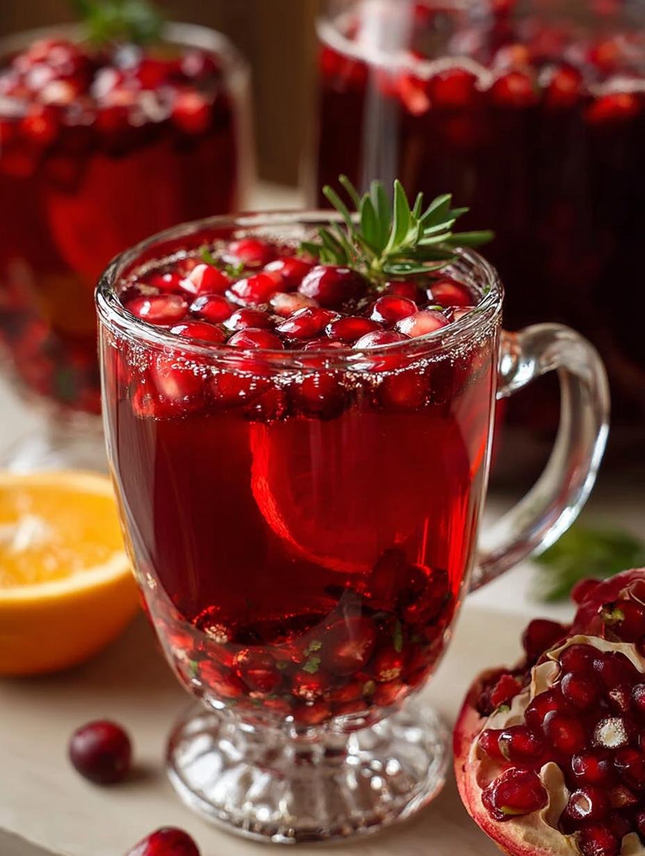 Festive Christmas Punch Refreshing for Holiday Cheer - Festive Christmas Punch Refreshing - additional detail
