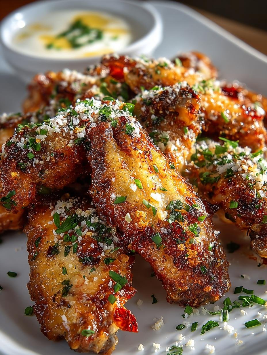 Garlic Parmesan Chicken Wings: 5 Reasons to Love Them 2 Garlic Parmesan Chicken Wings: 5 Reasons to Love Them - Garlic Parmesan Chicken Wings - main visual representation
