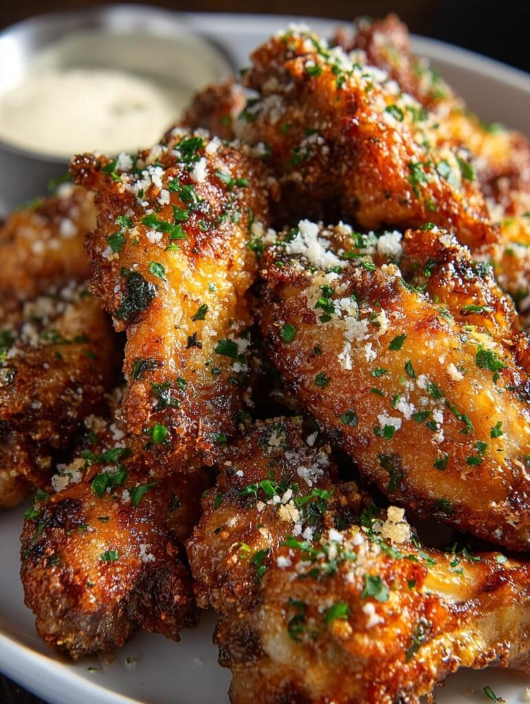 Garlic Parmesan Chicken Wings
