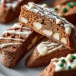 Gingerbread Biscotti with White Chocolate Delight 4 Gingerbread Biscotti with White