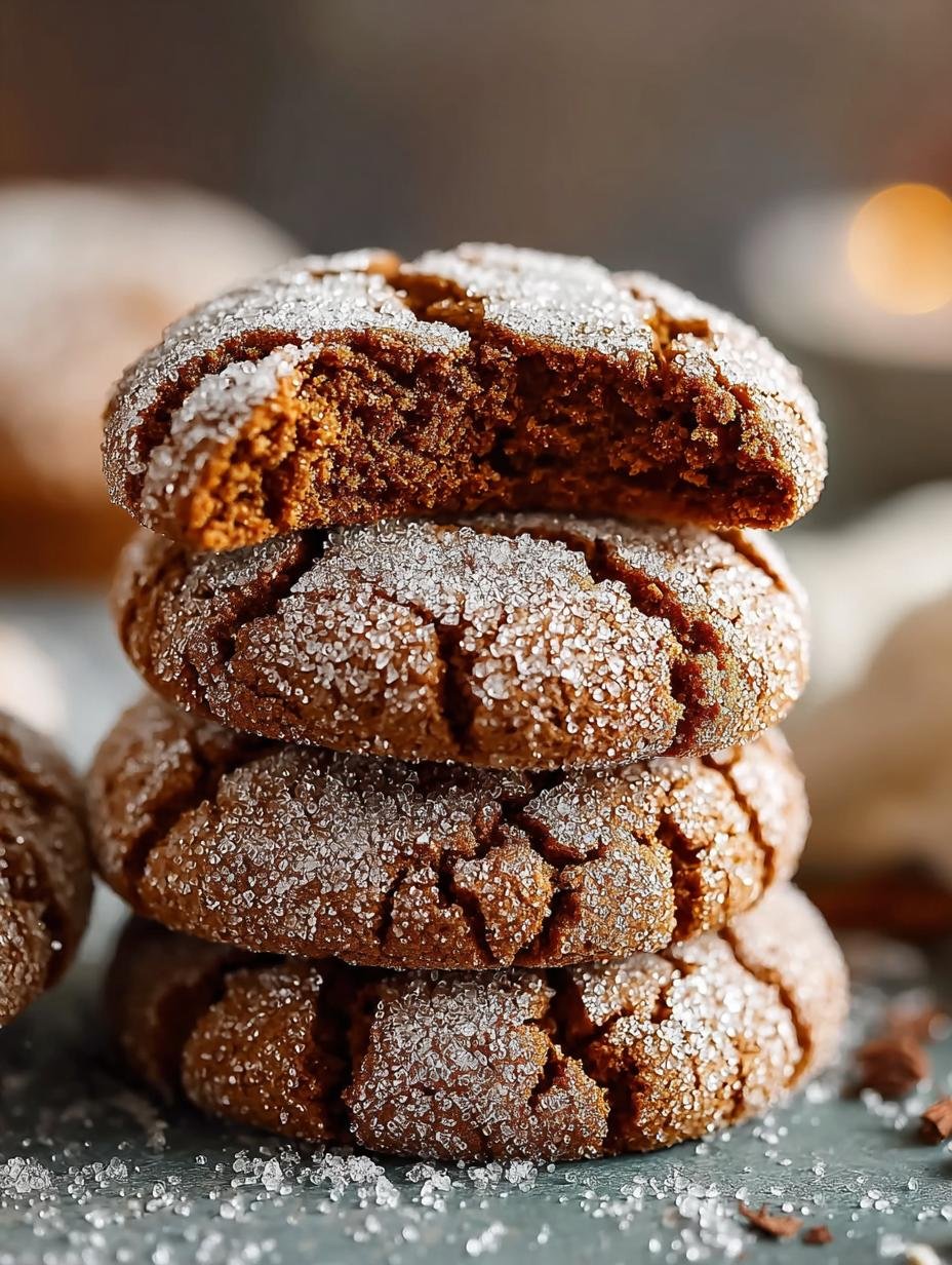 Gingerbread Crinkle Cookies: 10 Irresistible Tips - Gingerbread Crinkle Cookies - additional detail
