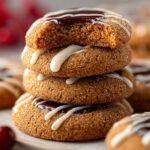Gingerbread Thumbprint Cookies with