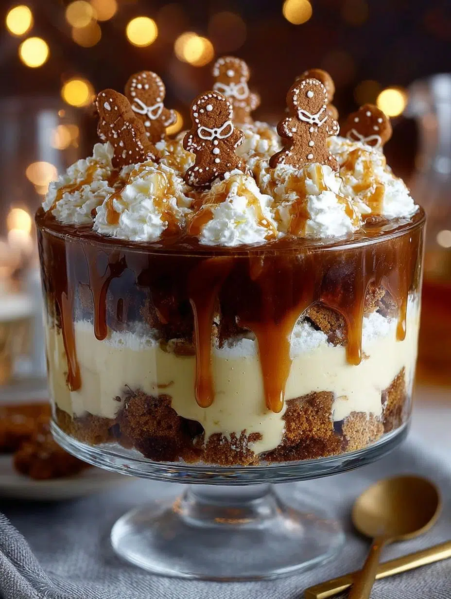 Gingerbread Trifle: 5 Layers of Holiday Delight 2 Gingerbread Trifle: 5 Layers of Holiday Delight - Gingerbread Trifle - main visual representation
