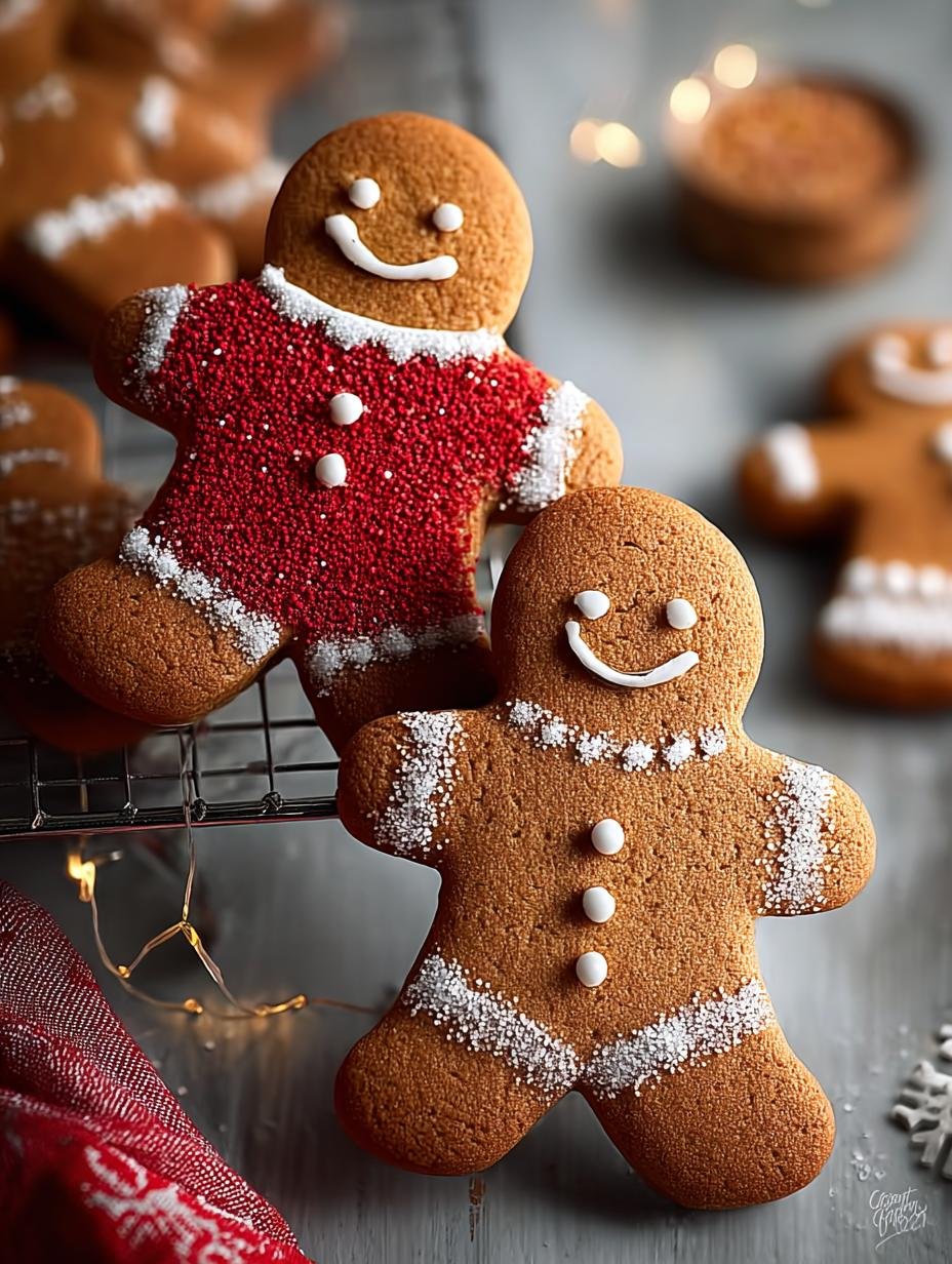 Delicious Gluten Free Gingerbread Men for the Holidays - Gluten Free Gingerbread Men - main visual representation