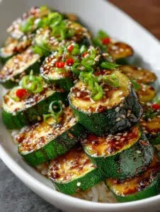 Hibachi Zucchini