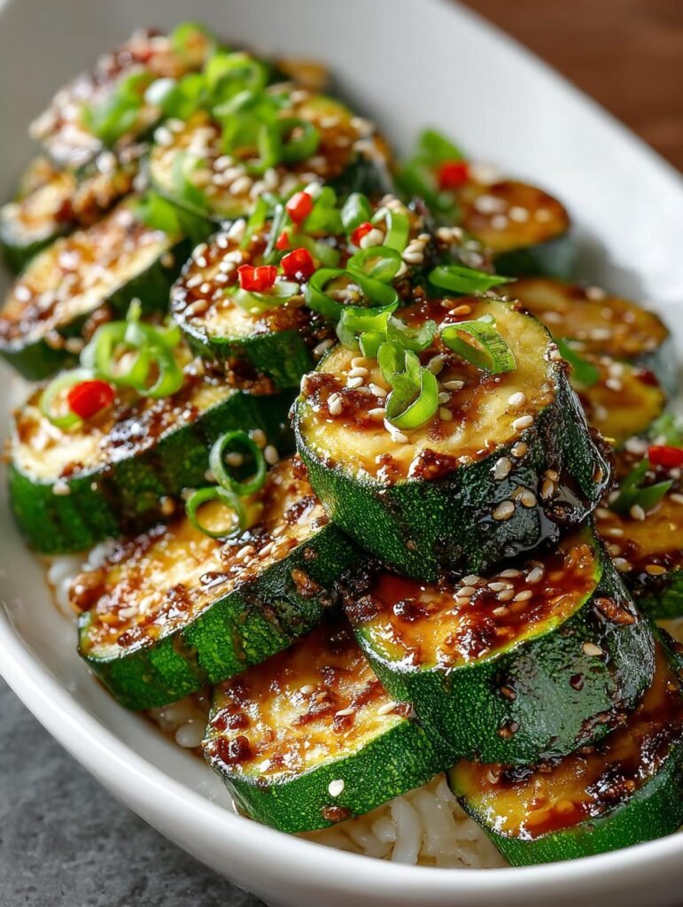 Hibachi Zucchini