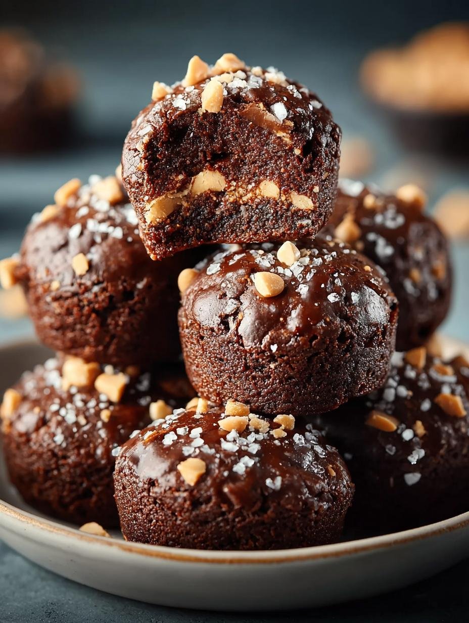 Indulgent Bake Brownie Bites: 12 Rich Chocolate Treats - Indulgent Bake Brownie Bites - additional detail