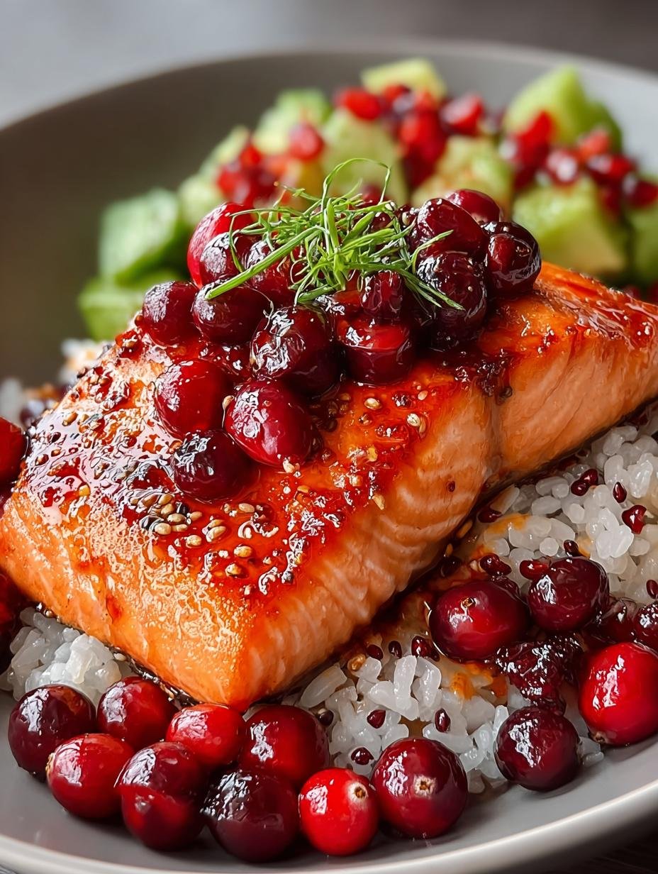 Irresistible Cranberry Teriyaki Salmon Recipe for Dinner - Irresistible Cranberry Teriyaki Salmon - main visual representation