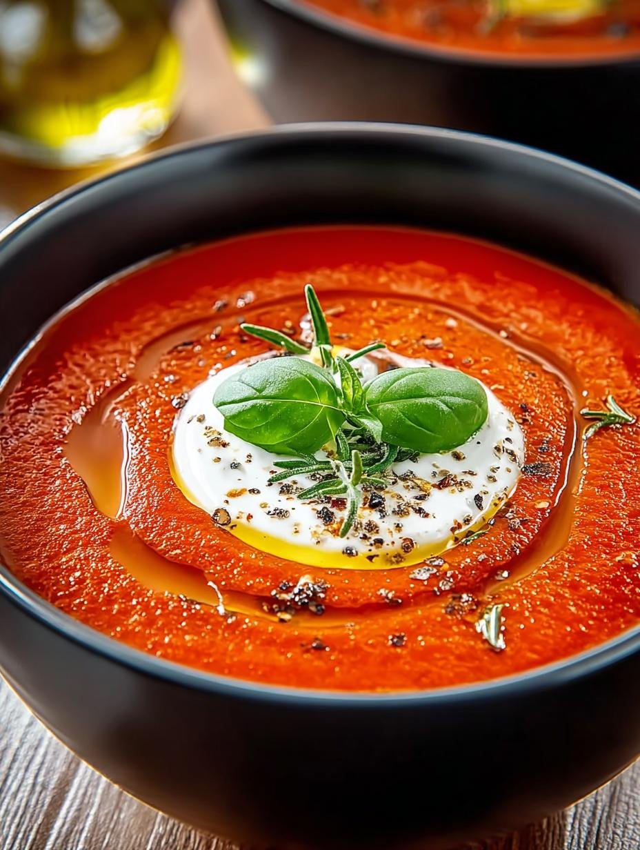 Irresistible Crockpot Tomato Soup