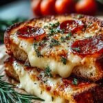 Irresistibly Gooey Pizza Grilled