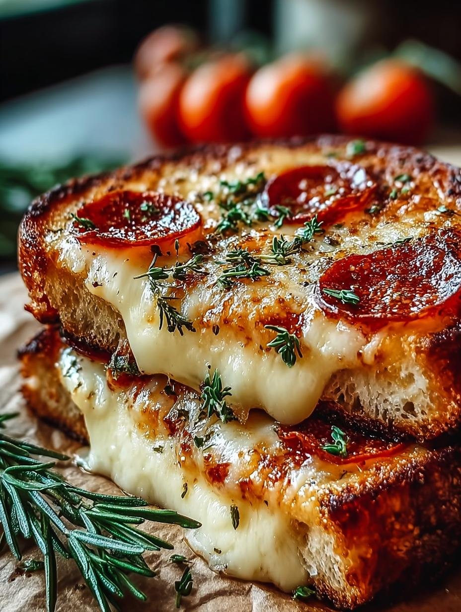 Irresistibly Gooey Pizza Grilled