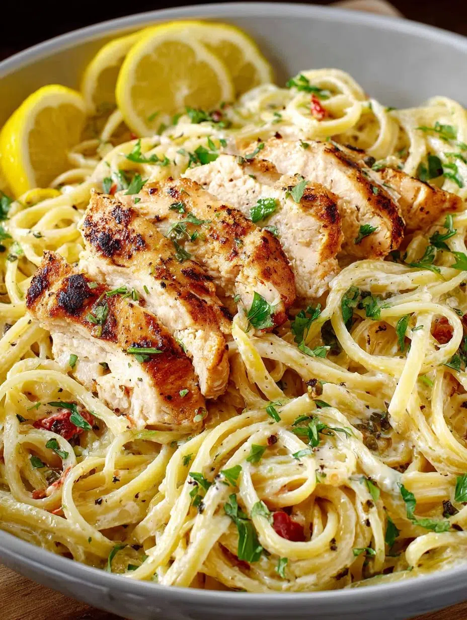 Lemon Chicken Pasta: 5 Amazing Recipes You'll Love - Lemon Chicken Pasta - additional detail