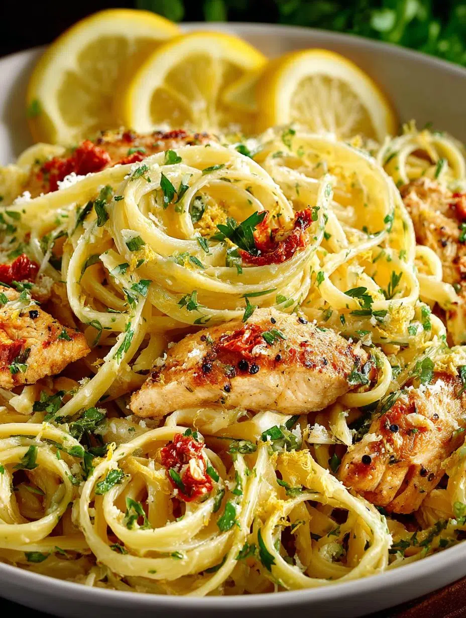 Lemon Chicken Pasta