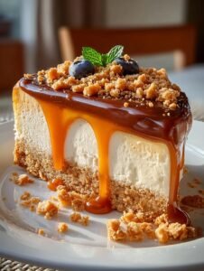 Loaded Butterscotch Cheesecake