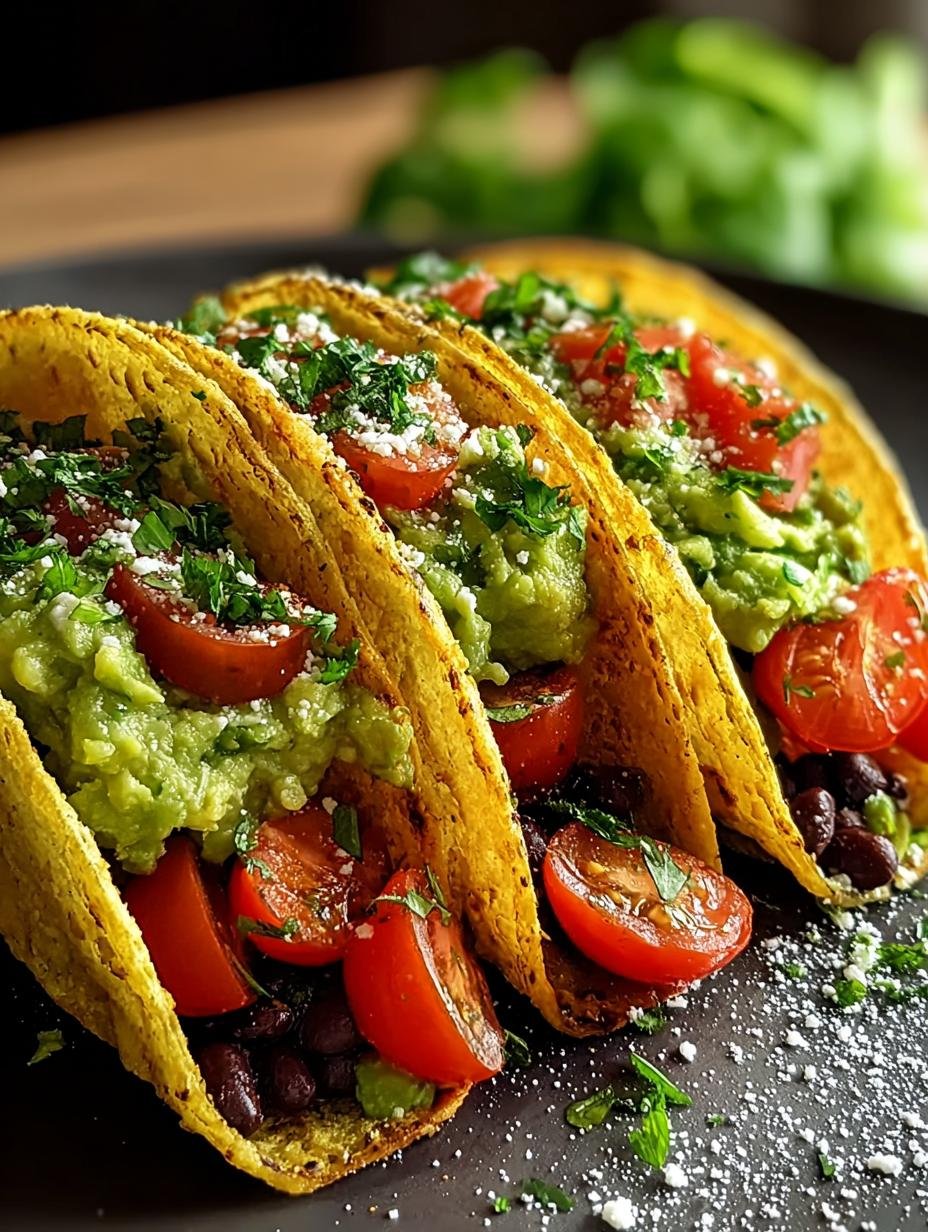 Loaded Vegetarian Guacamole Tacos That Will Delight You - Loaded Vegetarian Guacamole Tacos - additional detail