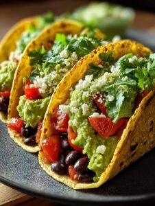Loaded Vegetarian Guacamole Tacos That Will Delight You 6 Loaded Vegetarian Guacamole Tacos