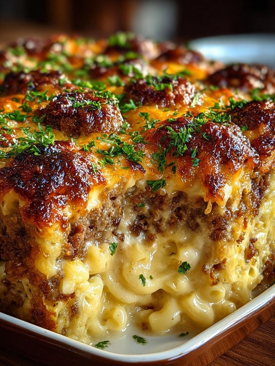 Mac Cheese Meatloaf Casserole: 5 Reasons to Love This Dish - Mac Cheese Meatloaf Casserole - additional detail