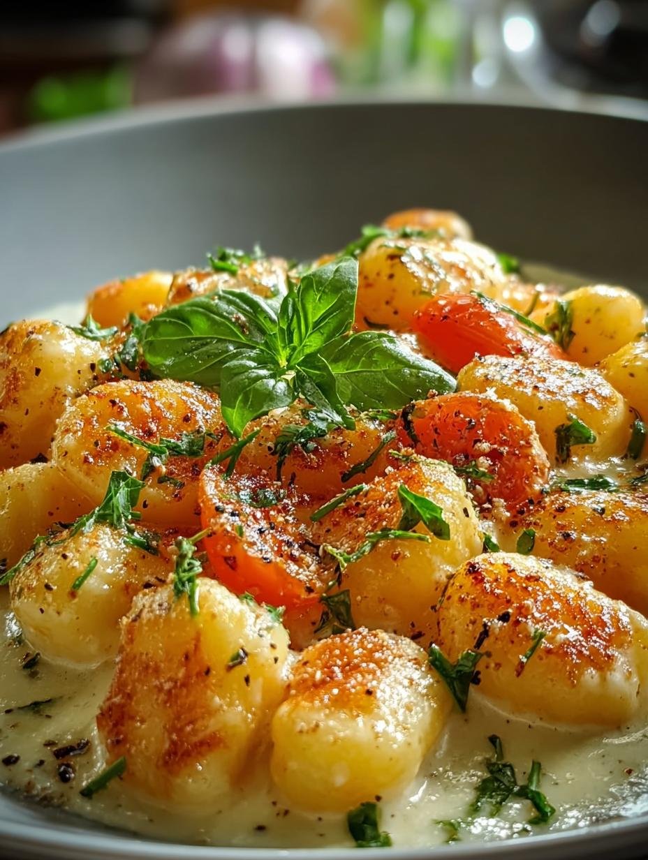 Millionaire Gnocchi with Creamy
