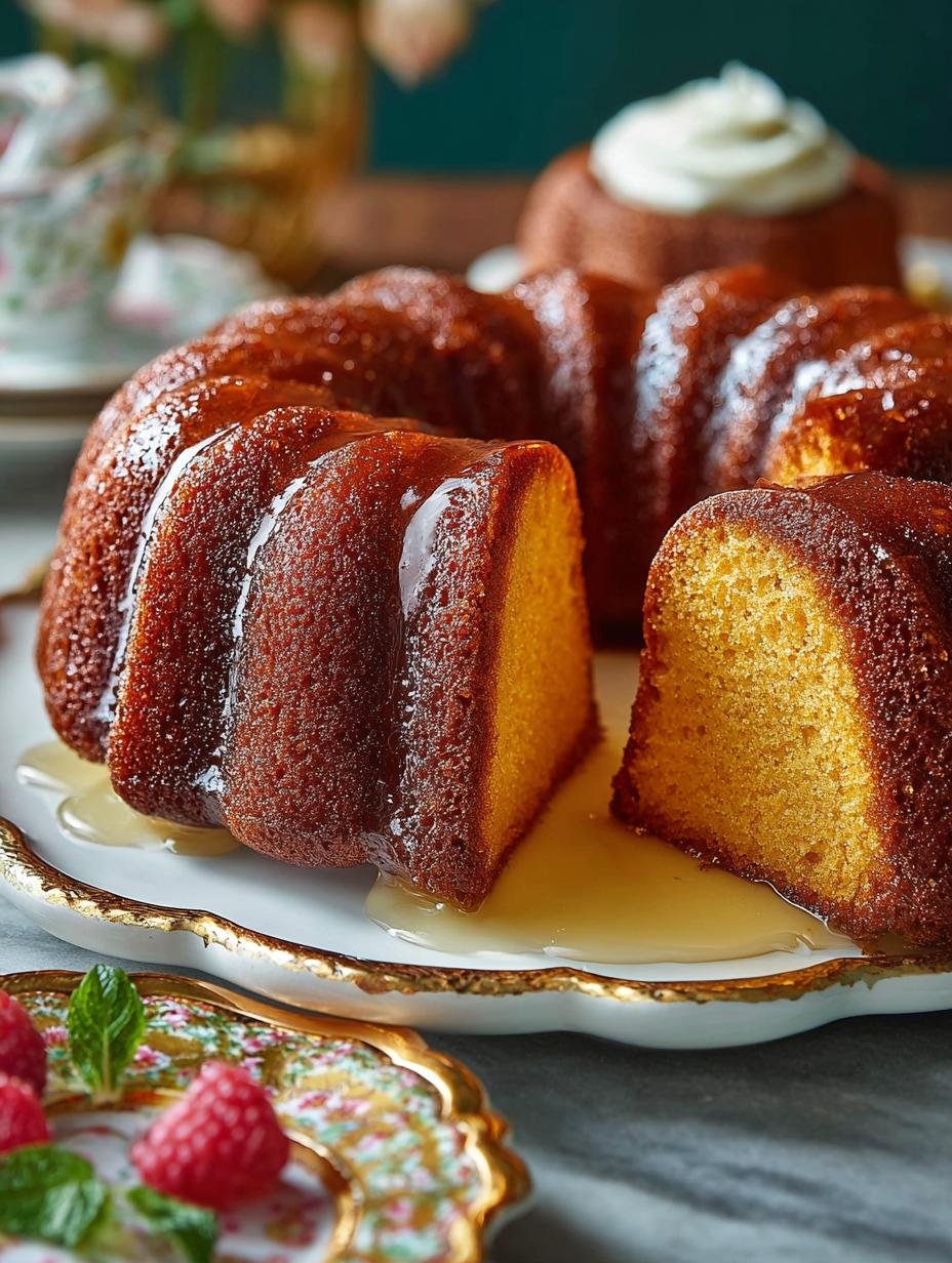 Moist Rum Cake