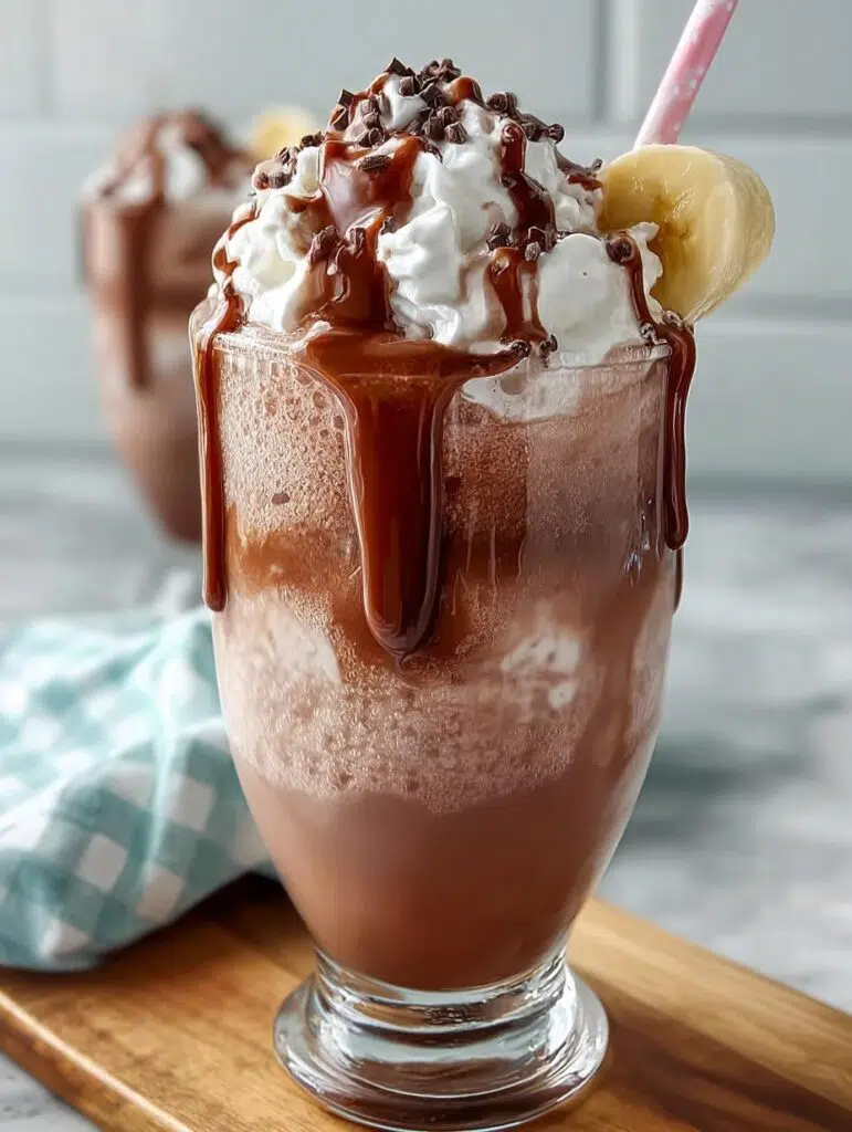 Ninja Slushi Chocolate Milkshake