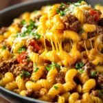One Pot Cheeseburger Pasta