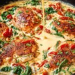 One Skillet Creamy Tuscan: A Delightful Dinner 4 One Skillet Creamy Tuscan