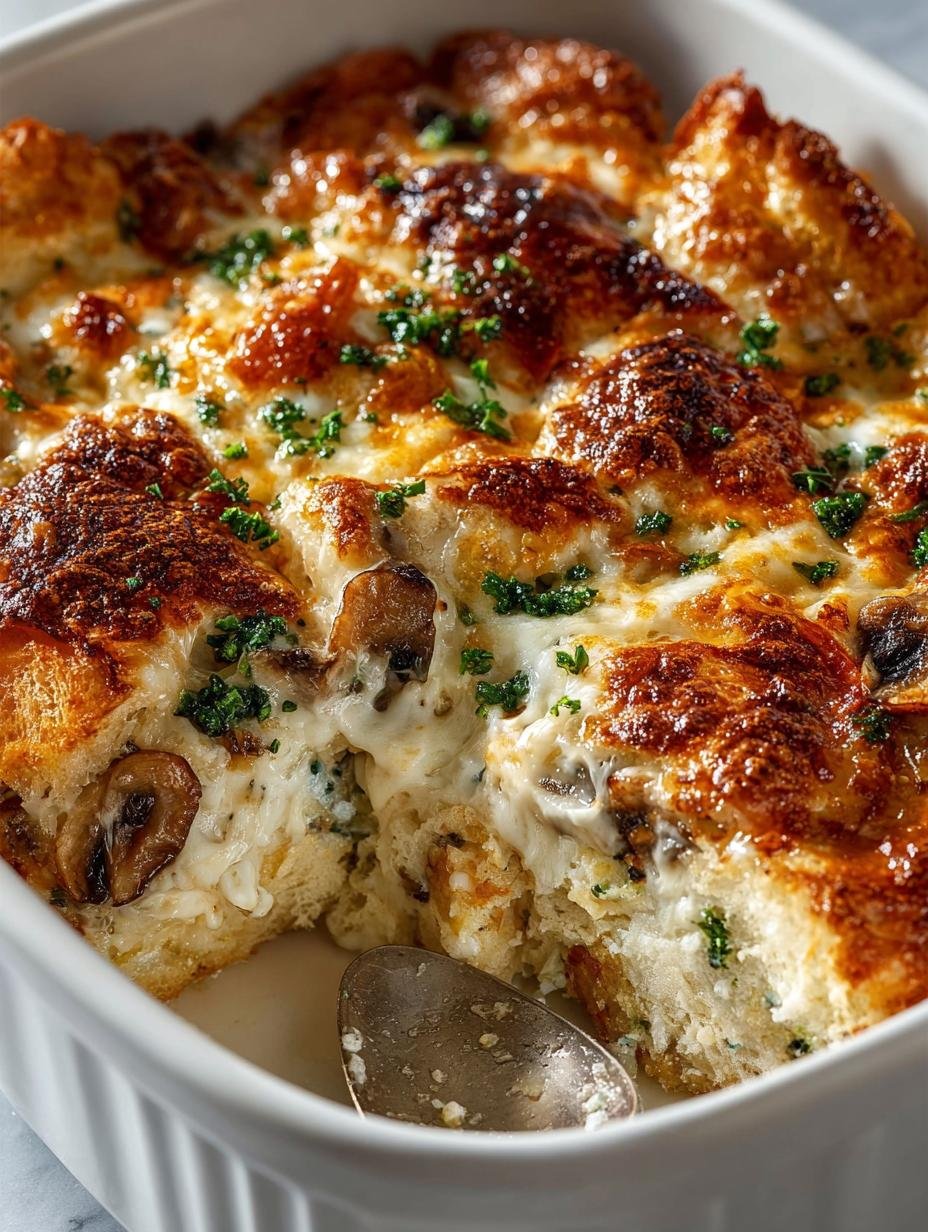 Delicious Overnight Croissant Breakfast Bake Recipe - Overnight Croissant Breakfast Bake - main visual representation