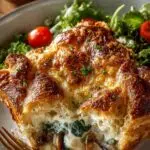 Overnight Croissant Breakfast Bake