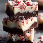 Peppermint Bark Fudge