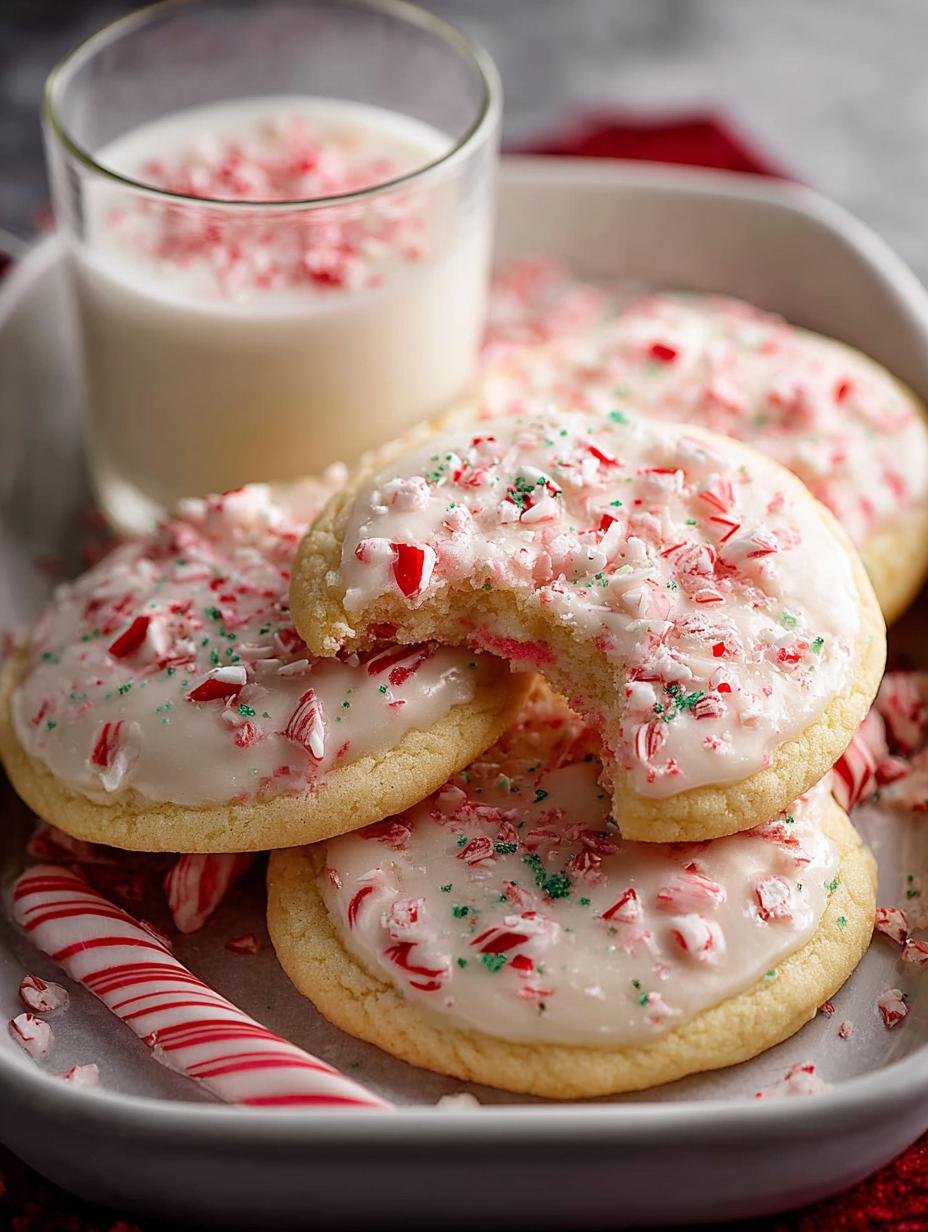 Peppermint Sugar Cookies: 10 Festive Minty Delights - Peppermint Sugar Cookies - additional detail