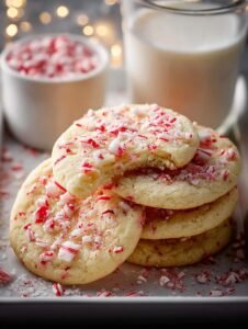 Peppermint Sugar Cookies