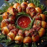 Pigs Blanket Wreath