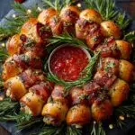 Pigs Blanket Wreath