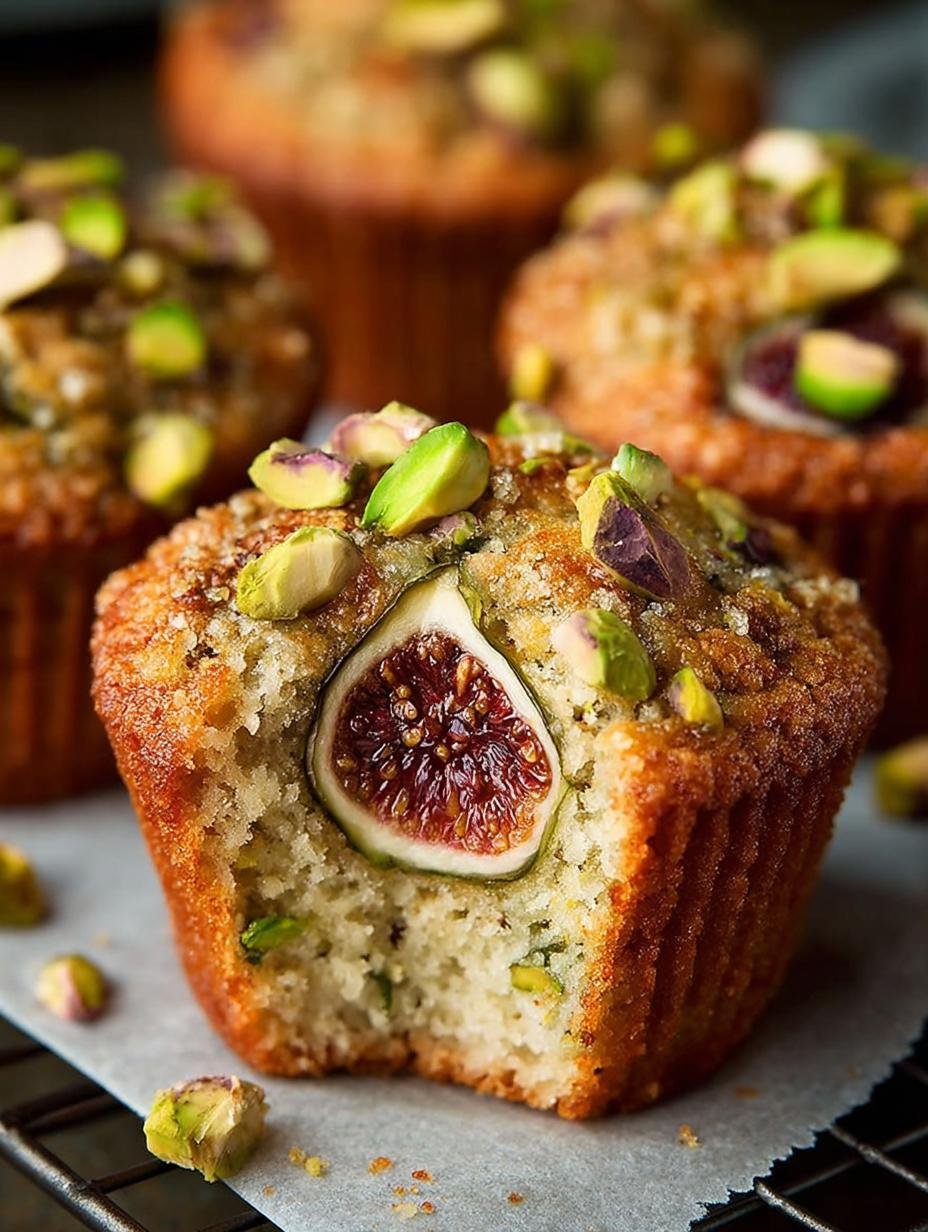Delicious Pistachio Fig Muffins to Brighten Your Morning - Pistachio Fig Muffins - main visual representation