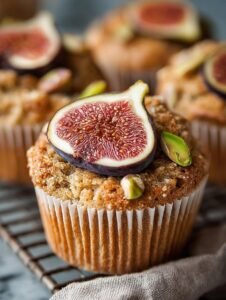 Delicious Pistachio Fig Muffins to Brighten Your Morning 9 Pistachio Fig Muffins