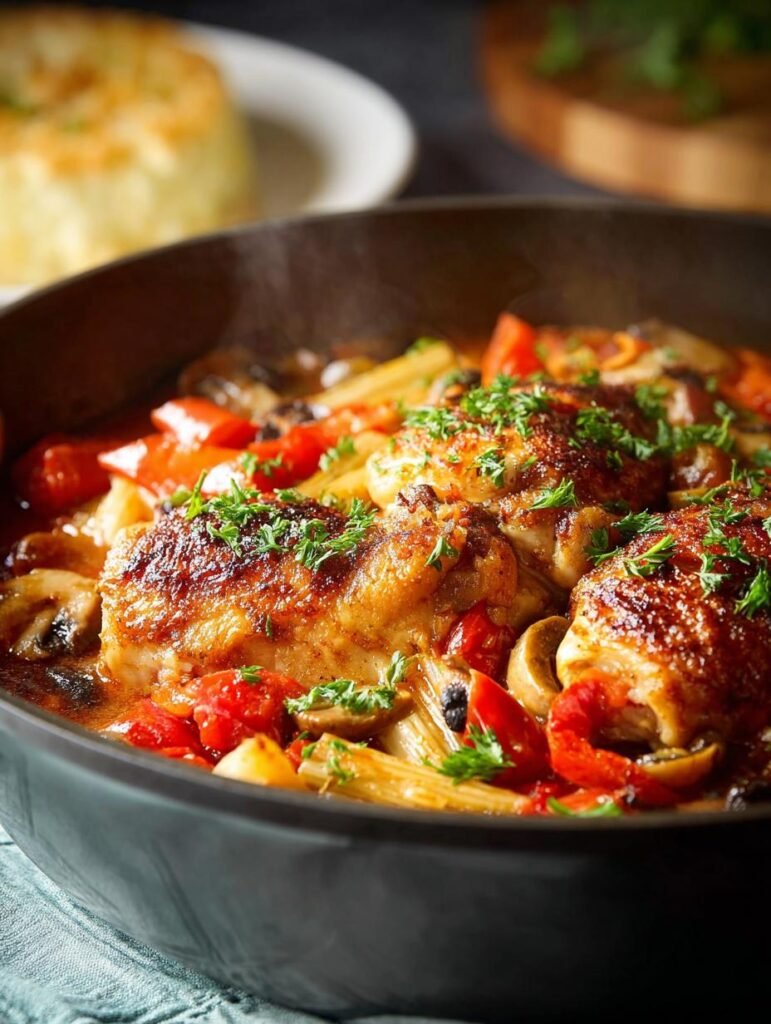 Pot Chicken Cacciatore